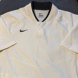 Nike Men's Cream Polo Shirt